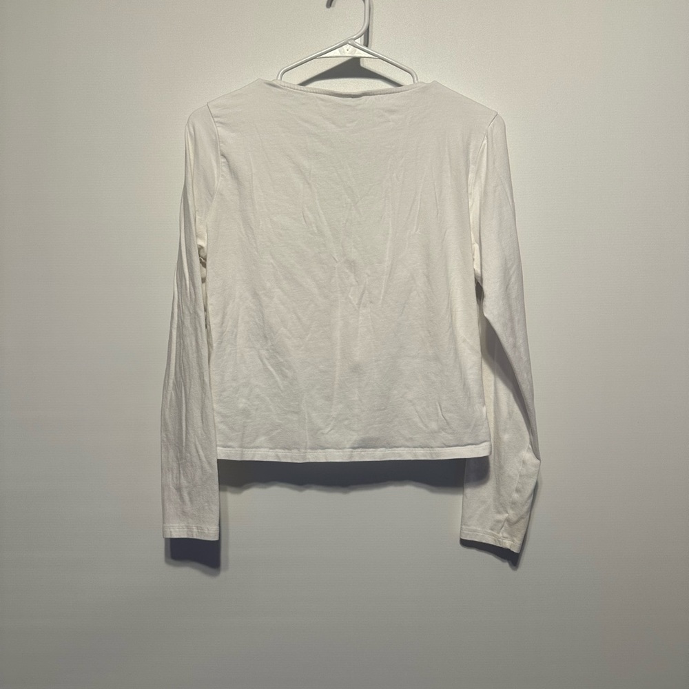 H&M Long Sleeve Ruched Top - Picture 3 of 4